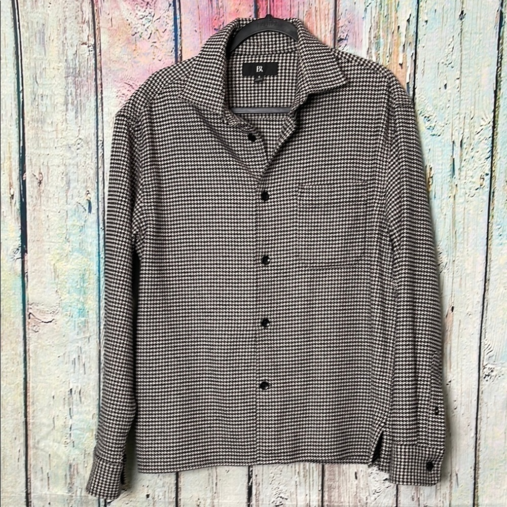 Banana Republic Men’s Houndstooth Shirt S